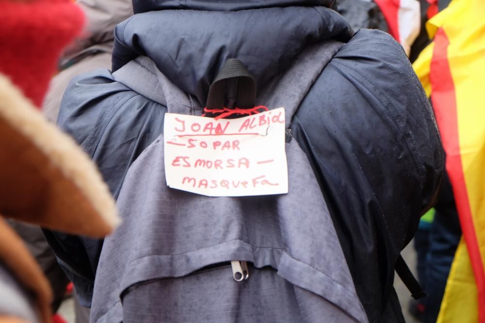 La manifestació de Brussel·les vista des de dins