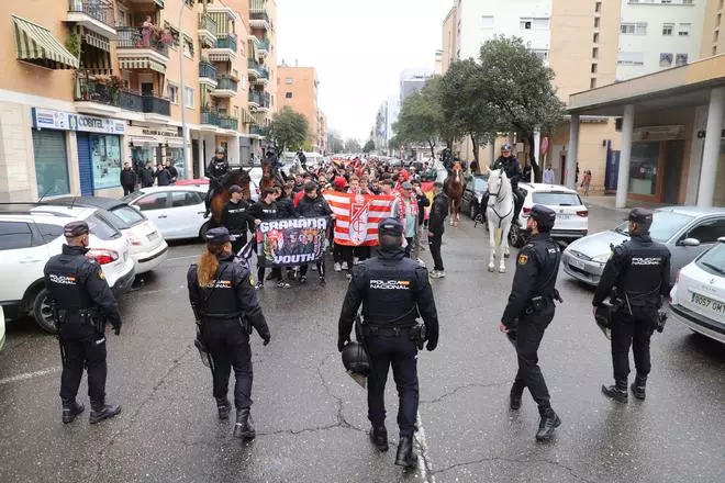 Así actúa la Policía en los partidos de alto riesgo