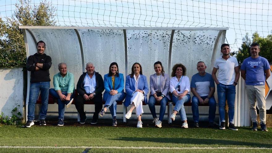 Moaña intentará acogerse a una segunda ayuda de la Diputación para financiar la mejora del campo de fútbol de Domaio