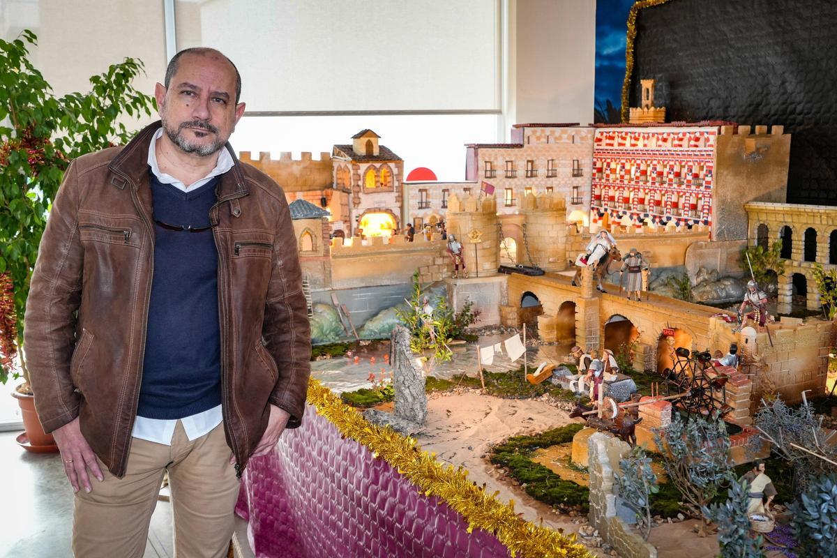 Las Casas Coloradas, Espantaperros, la plaza Alta... todo está en este Belén de Badajoz