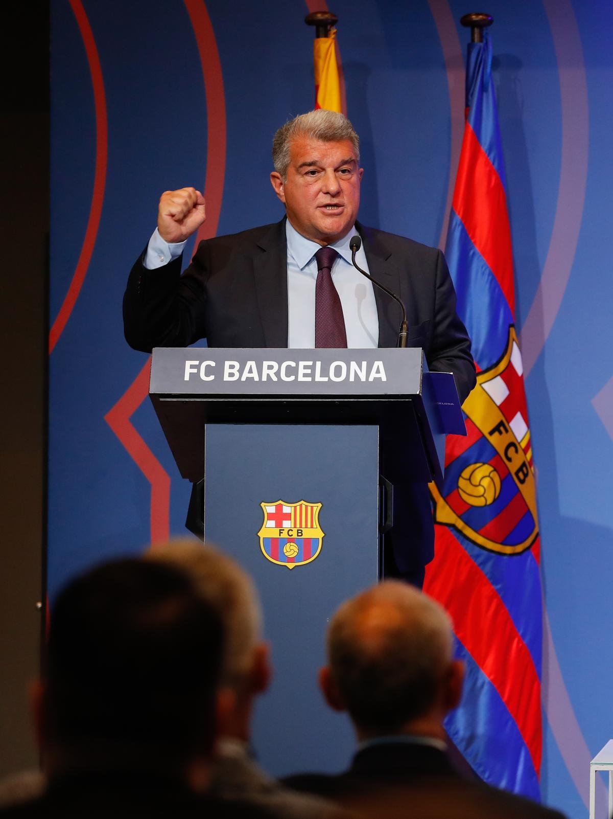 Joan Laporta comparece por el caso Negreira