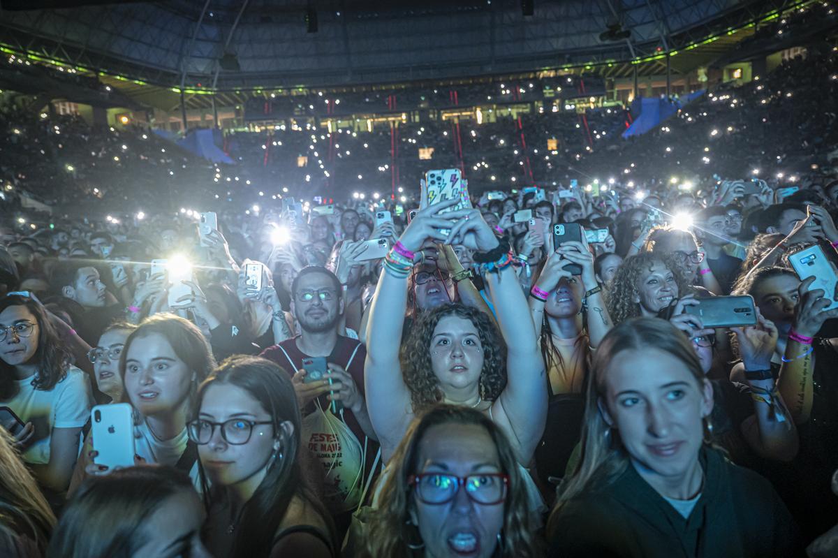 Concierto de Melendi en el Palau Sant Jordi de Barcelona