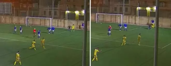 Agresión y tangana en el Independiente-Calvià de Preferente