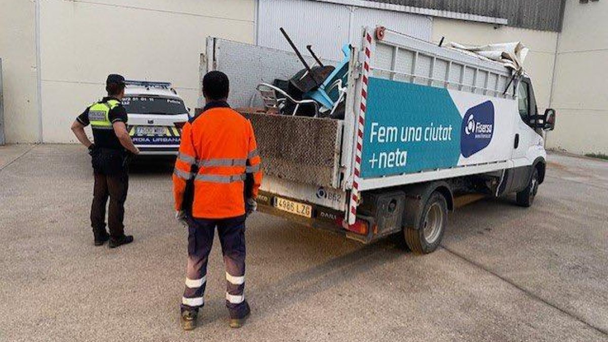 Nou dispositiu de recollida d’elements abandonats a la via pública als barris del Culubret i Sant Joan.