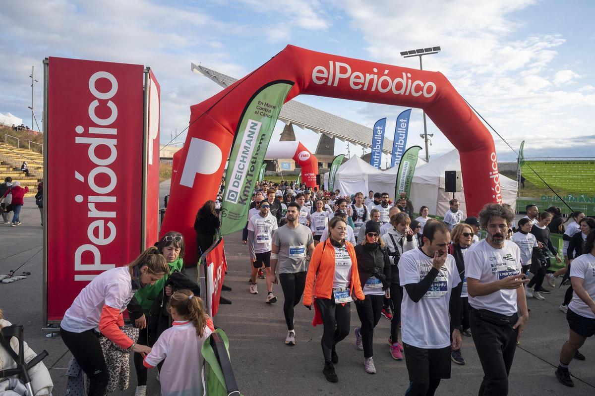 Barcelona corre contra el cáncer en el Fòrum