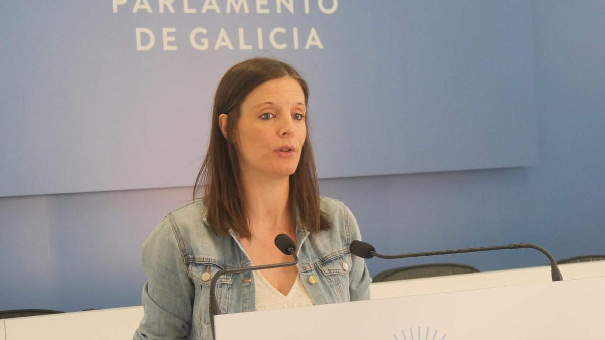La viceportavoz parlamentaria del BNG, Olalla Rodil