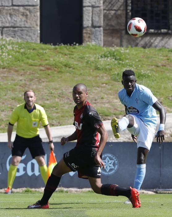 El filial celeste se puso con 2 goles en contra a los 15 min. en Barreiro, pero acabaría remontando con contundencia – A los 20, el marcador era de 2-2.