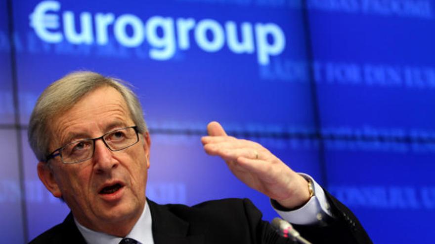 El presidente del Eurogrupo, Jean-Claude Juncker.