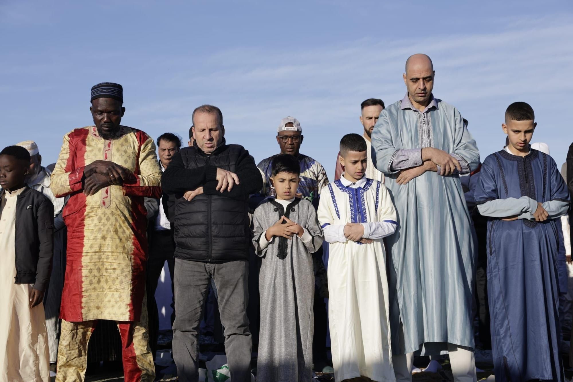 Palmas Muslime feiern das Ende des Ramadans