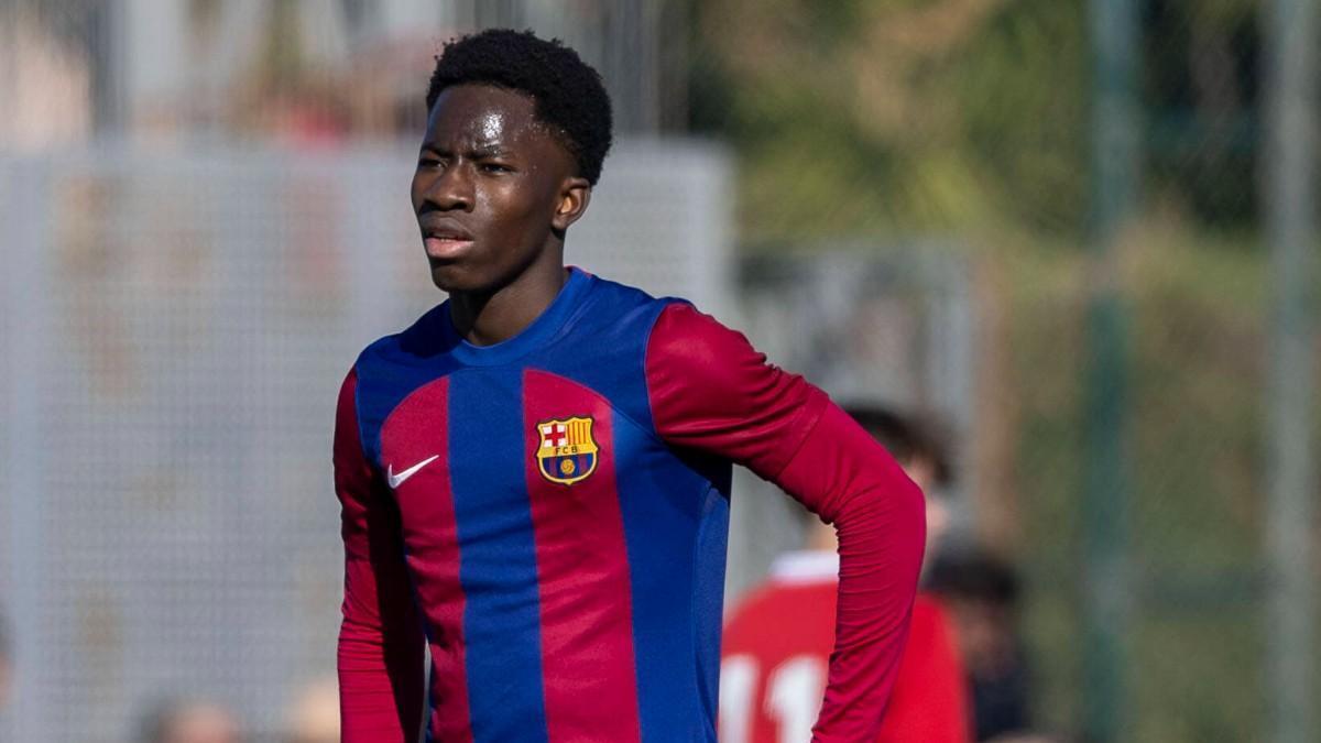 Ebrima Tunkara, el último prodigio precoz de la Masia.