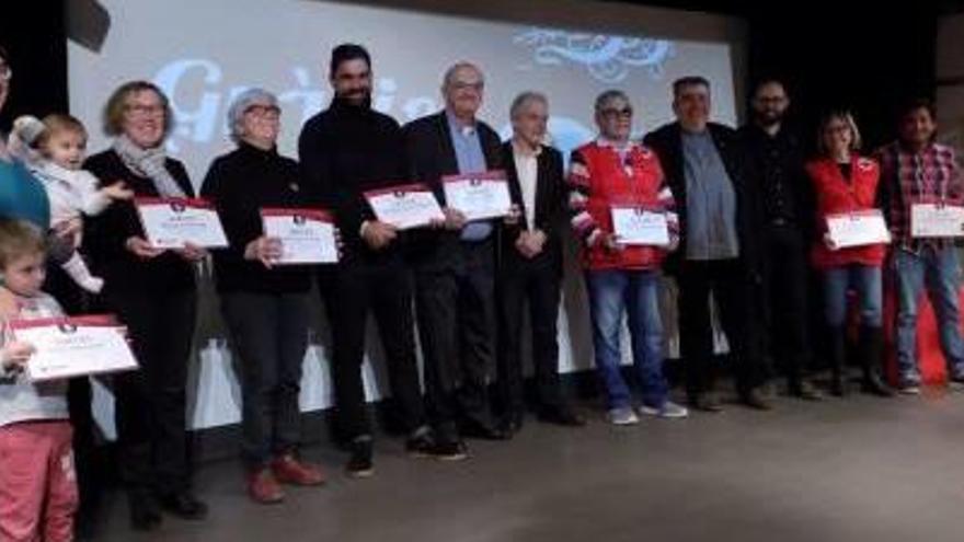 Voluntaris de Creu Roja van ser homenatjats ahir durant l&#039;acte