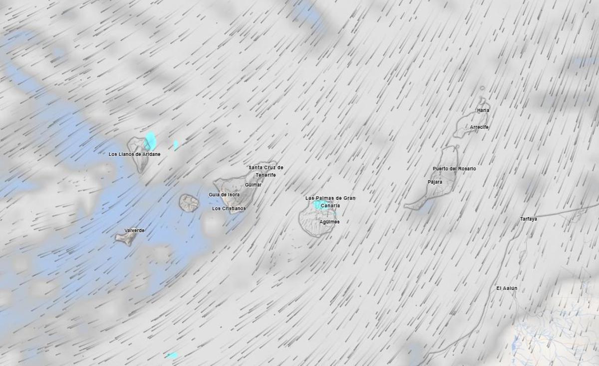 Mapa del tiempo.