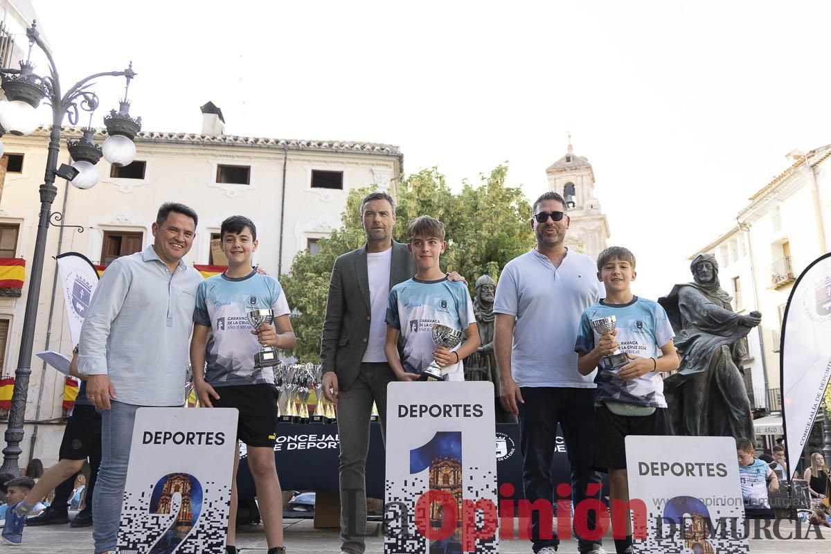 Clausura de las Escuelas Municipales Deportivas de Caravaca
