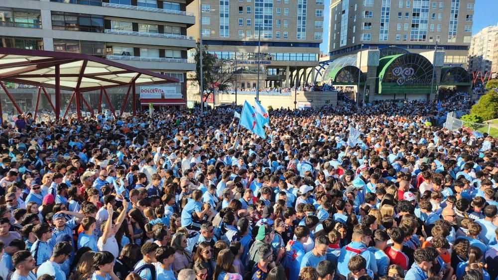 Las imágenes de la celebración del Celta europeo en Balaídos