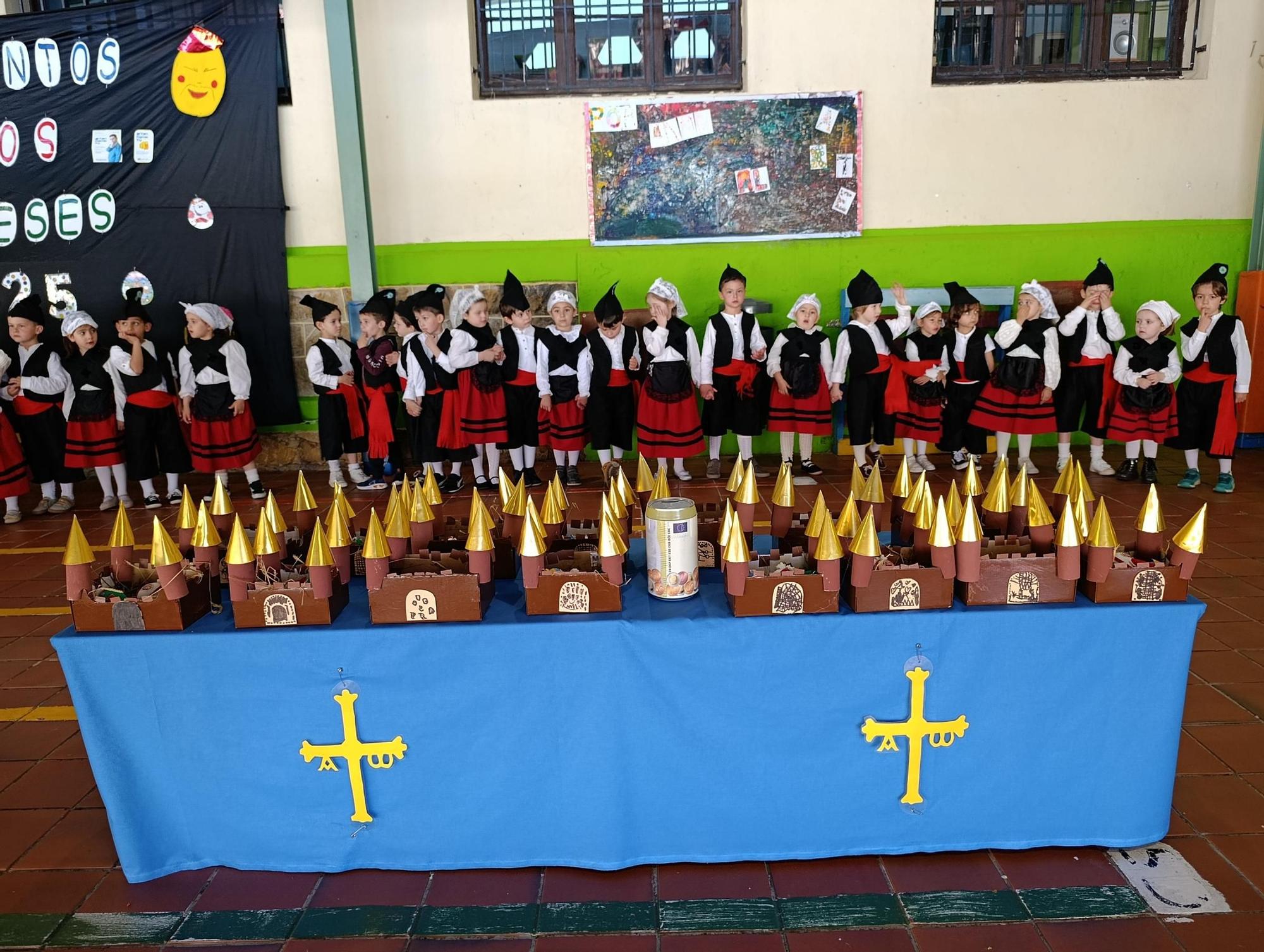 Así fue el Mercadillo de Güevos Pintos Solidarios del Peña Careses