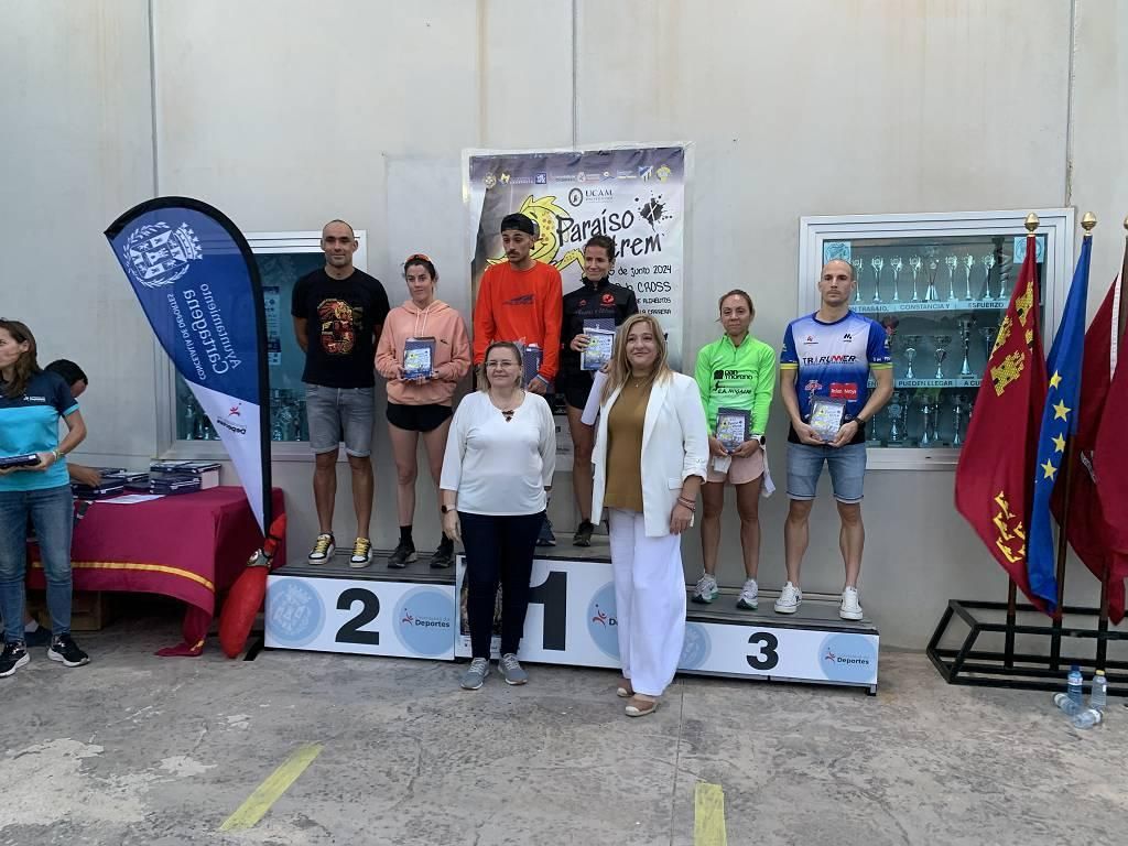 Entrega de premios del Cross Paraíso Xtreme