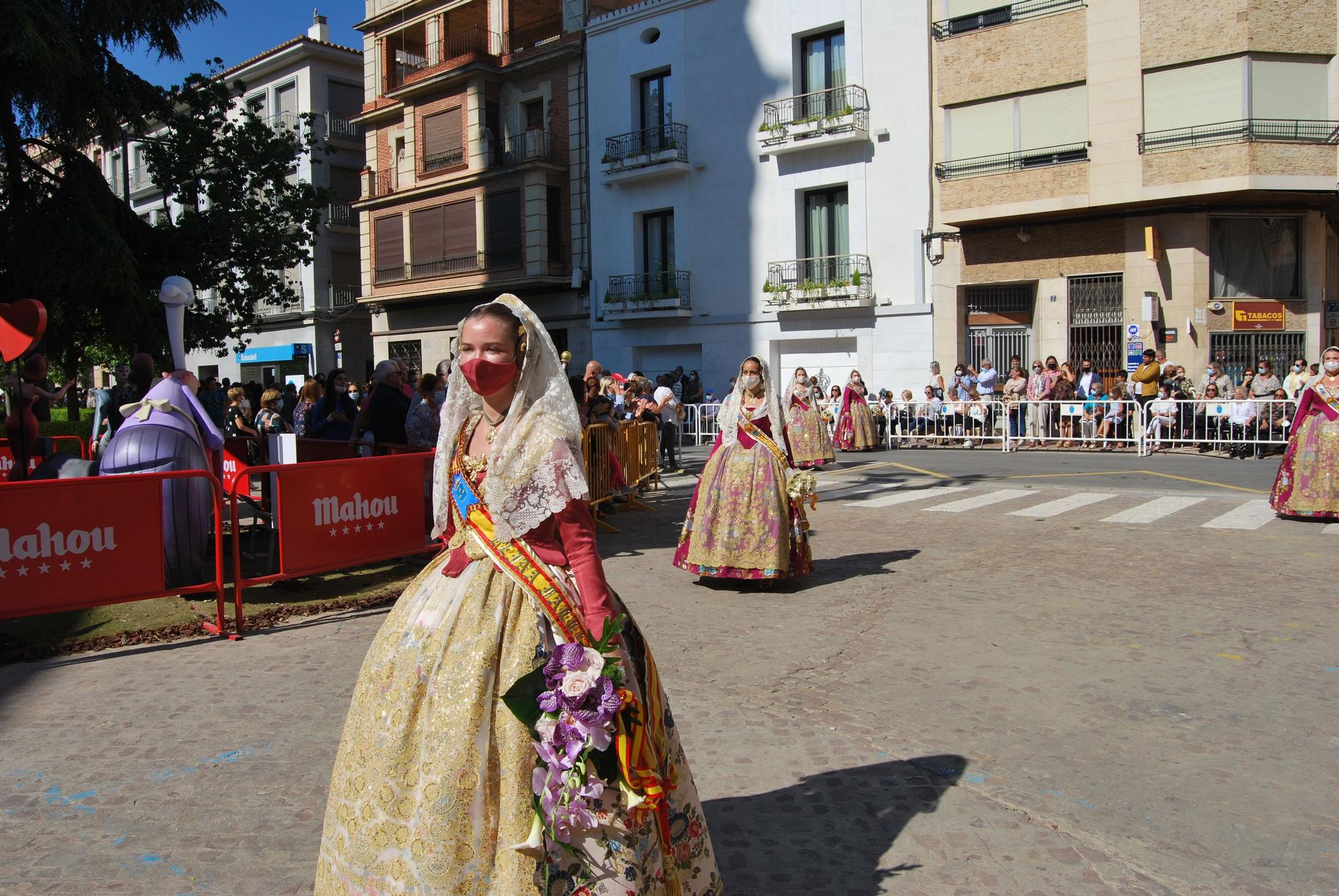 Ofrenda a la patrona de Burriana