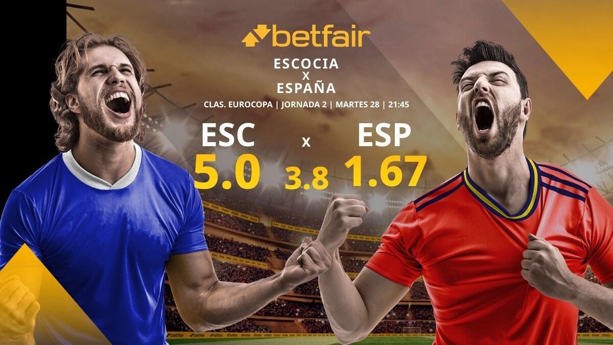 Escocia vs. España: alineaciones, horario, TV, estadísticas y pronósticos