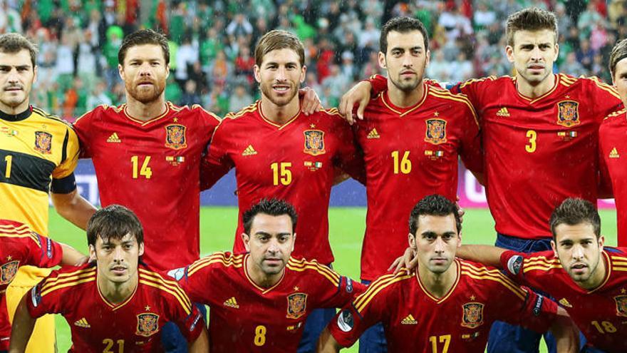 El equipo español.