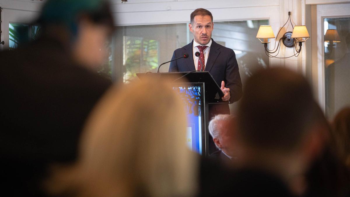 El consejero de Transición Ecológica y Energía, Mariano Hernández Zapata.