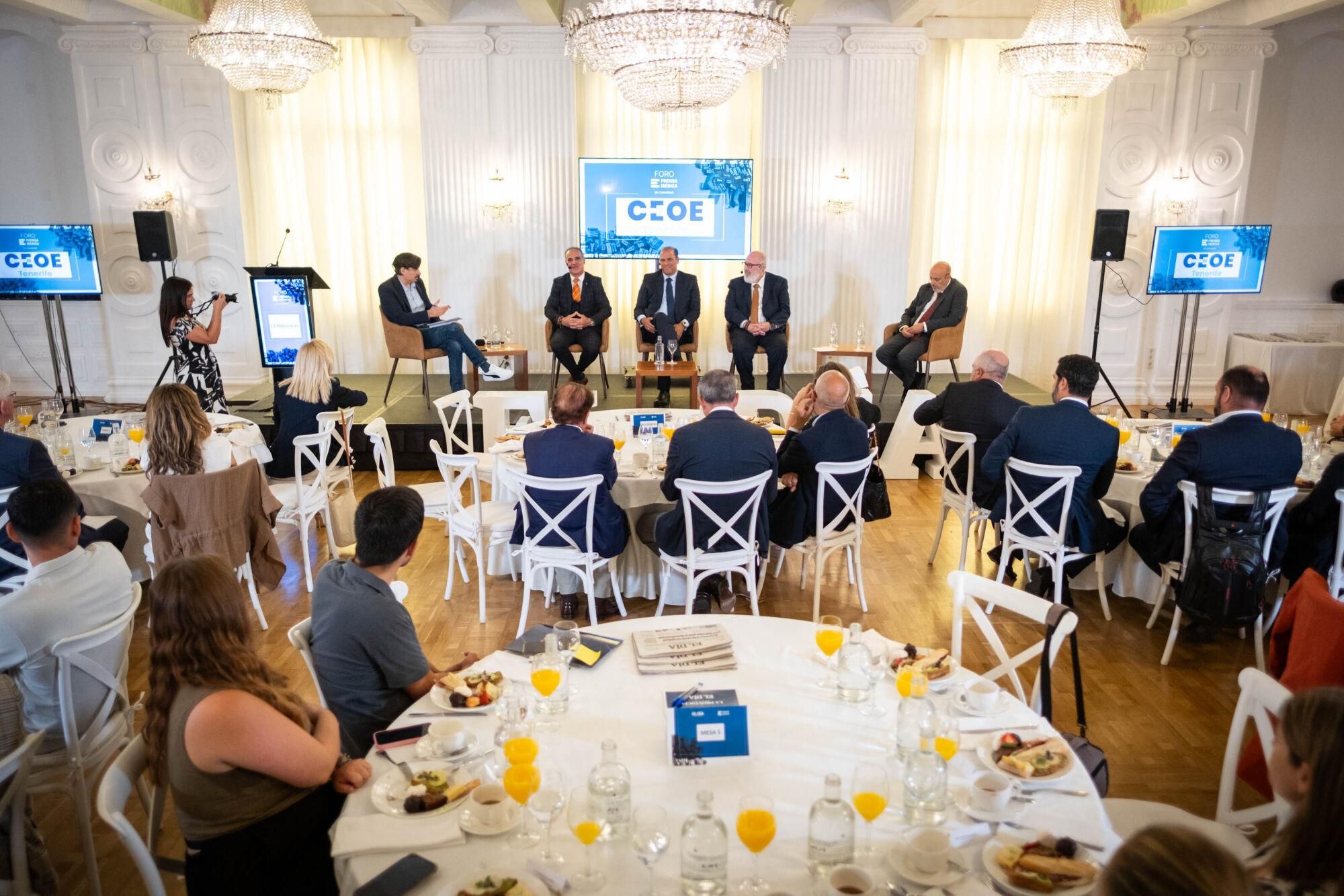 Foro “Incentivos Canarios para el Fomento de las Pymes y el Crecimiento Económico”