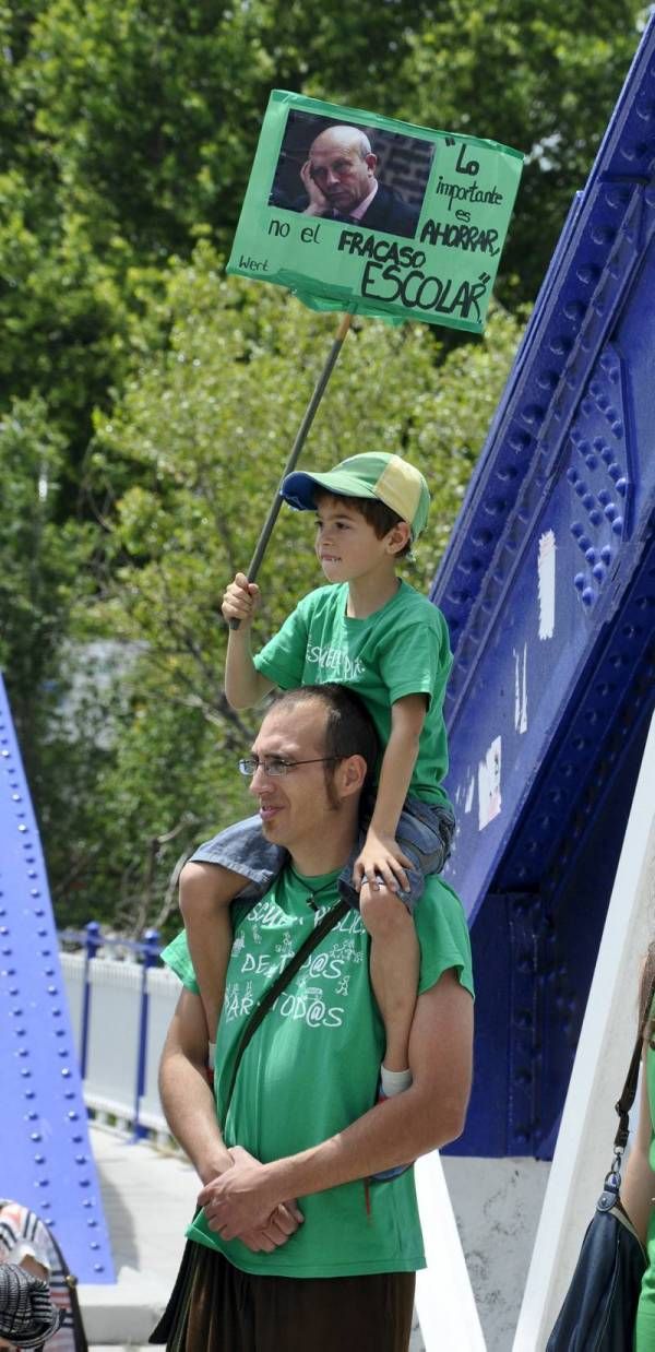 Los encierrros por los recortes en Educación