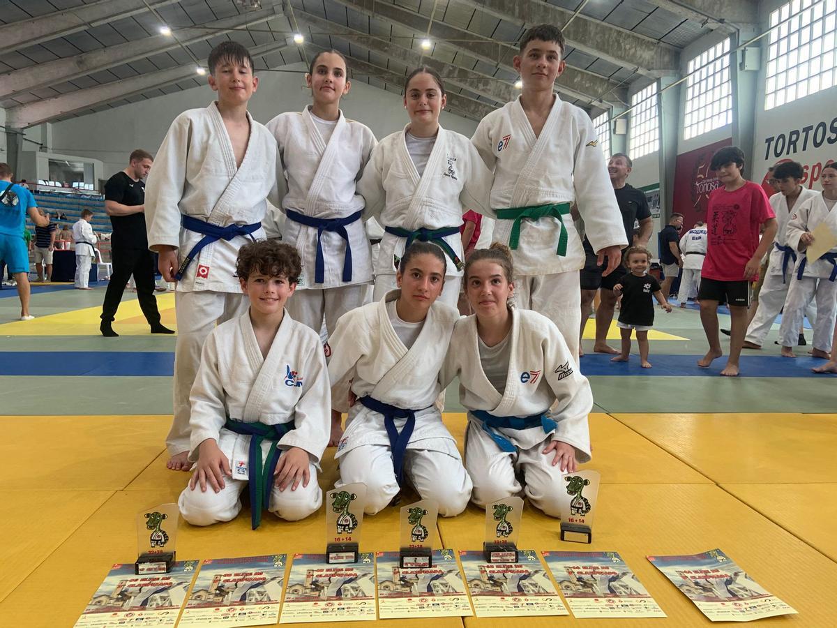 Els medallistes i finalistes en categoria infantil