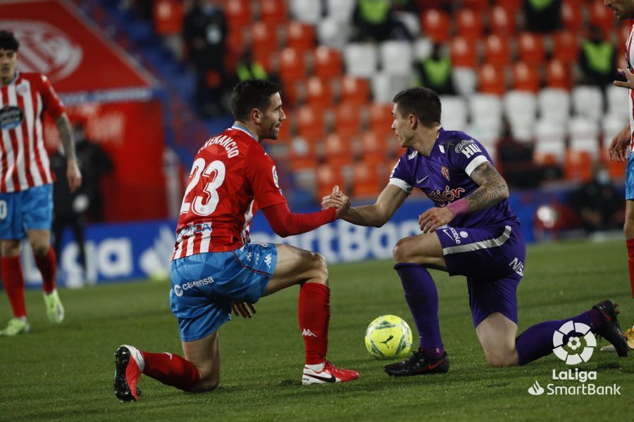 Lugo - Sporting, en imágenes