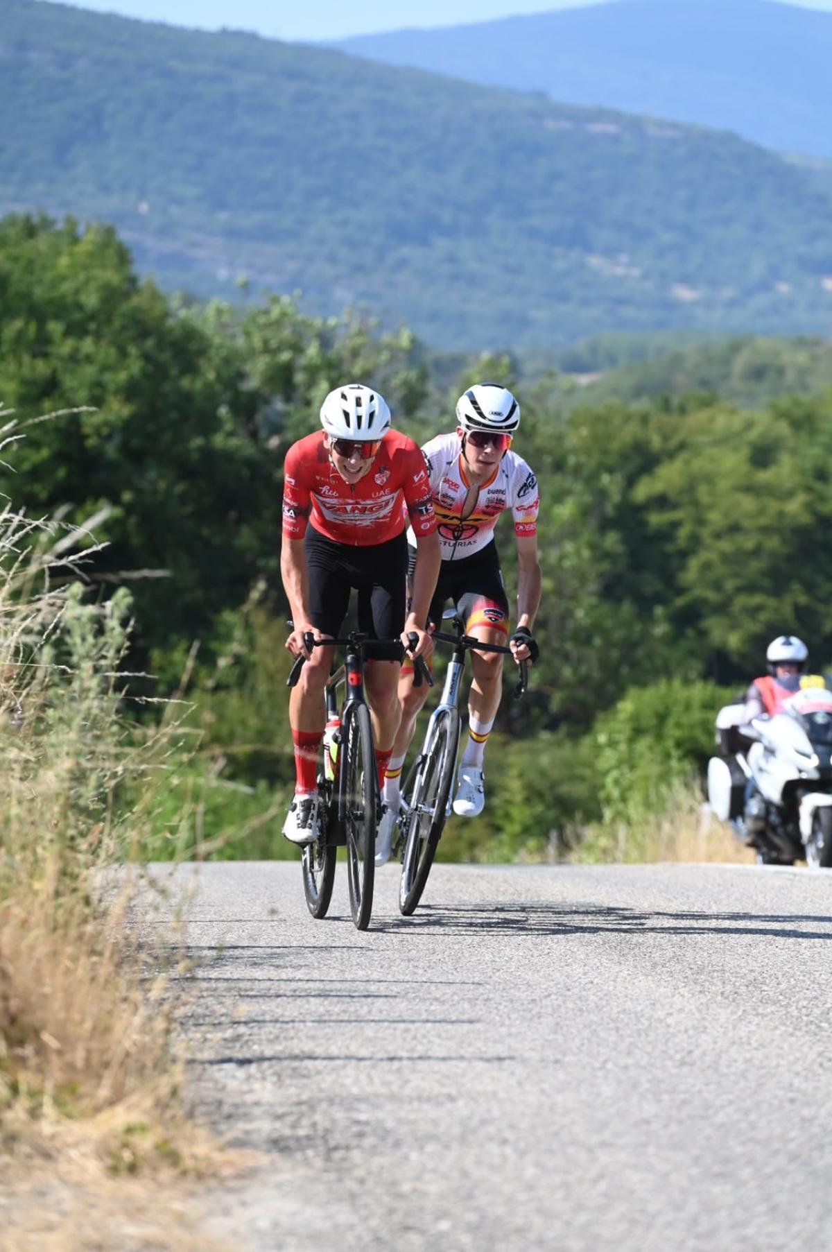 EN IMÁGENES: Así fue la victoria de Benjamín Noval en la primera etapa del Tour Valromey