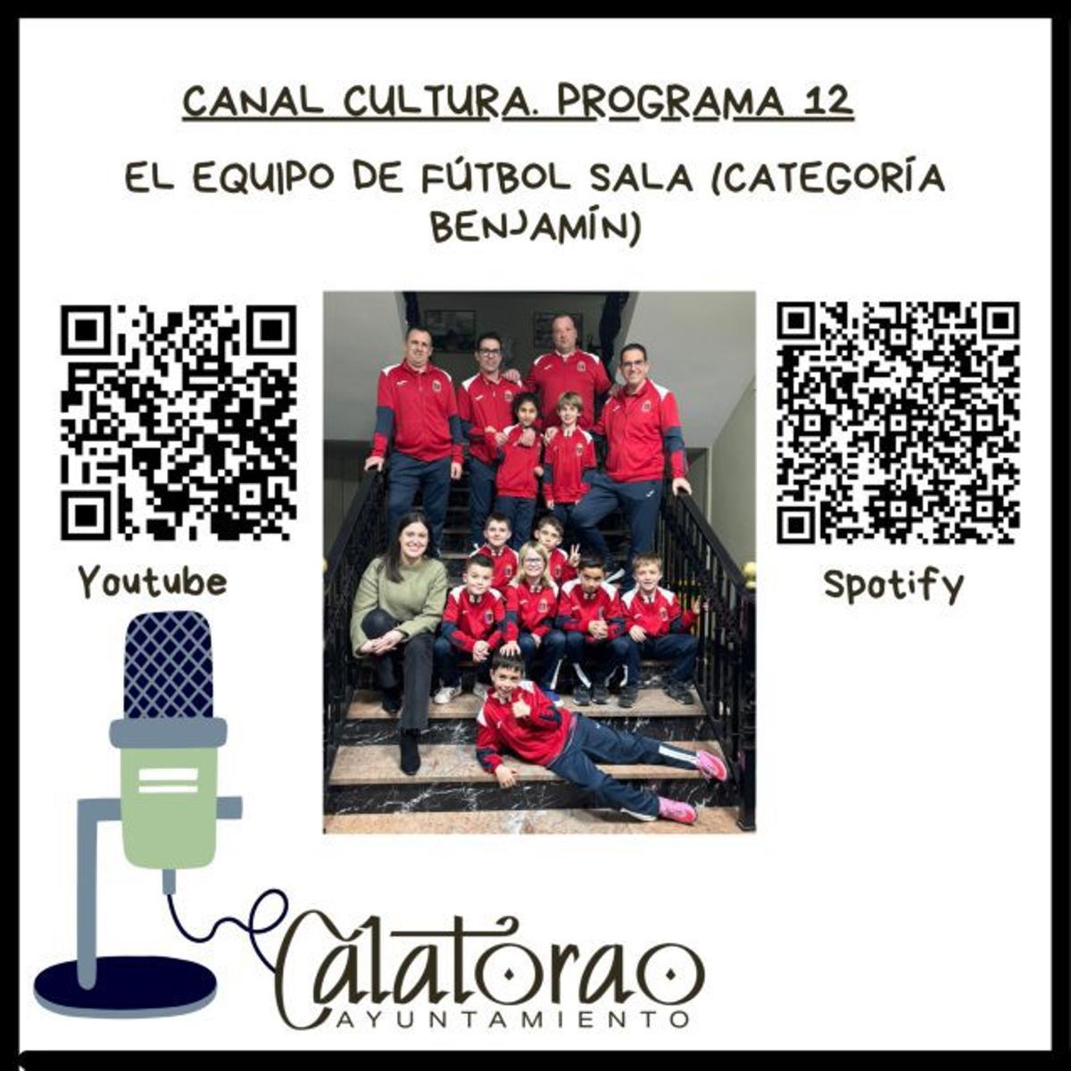 Cartel informativo del Canal Cultura.