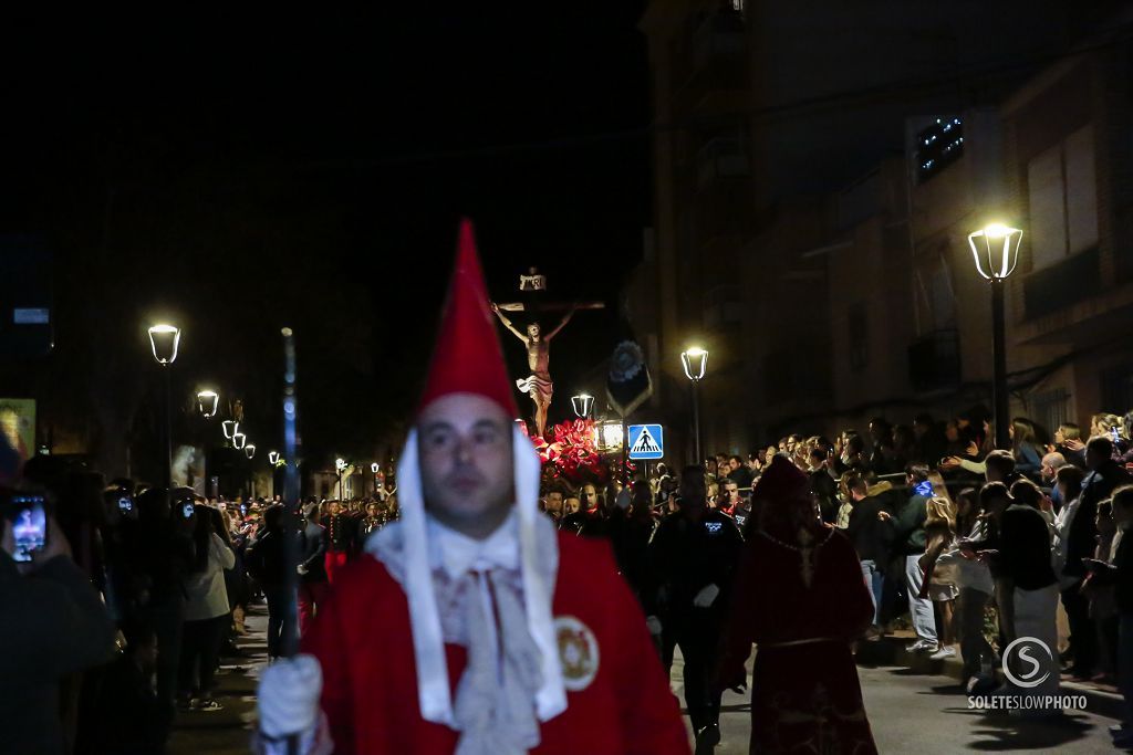 Las imágenes de la Procesión del Silencio en Lorca