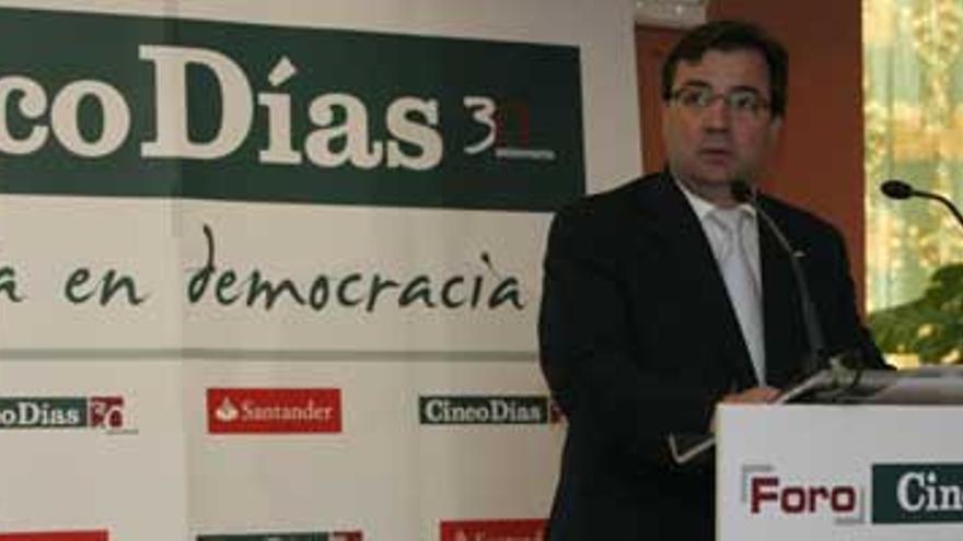 Vara aboga por un sistema de financiación en el que prime el criterio de población