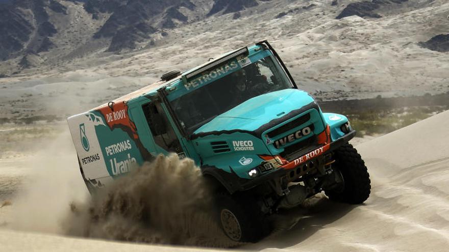 El camió de l&#039;equip de Torrallardona, guanyador del Dakar d&#039;enguany.