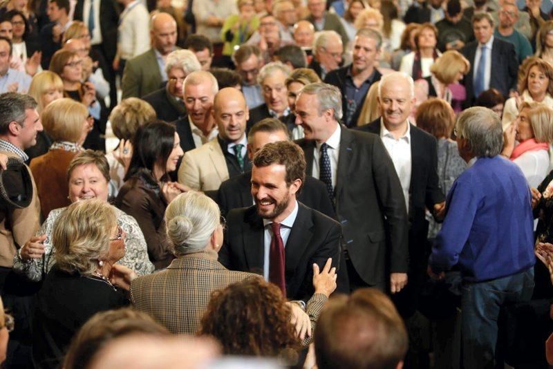 Acto de Pablo Casado en Zaragoza