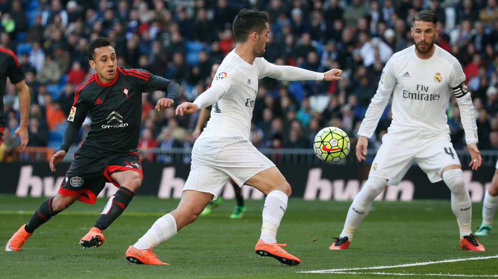 Las mejores imágenes del partido entre el Real Madrid y el Celta de Vigo.