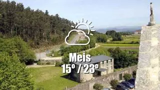 El tiempo en Meis: previsión meteorológica para hoy, viernes 20 de junio