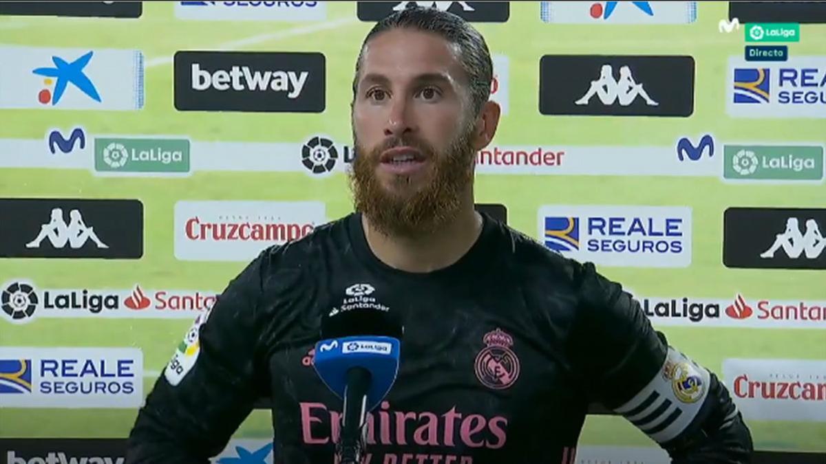 Sergio Ramos analiza la polémica victoria ante el Betis