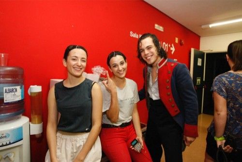 En el backstage de Los Miserables