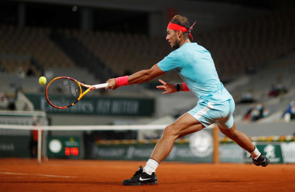 Nadal supera a Sinner y accede a semis en París