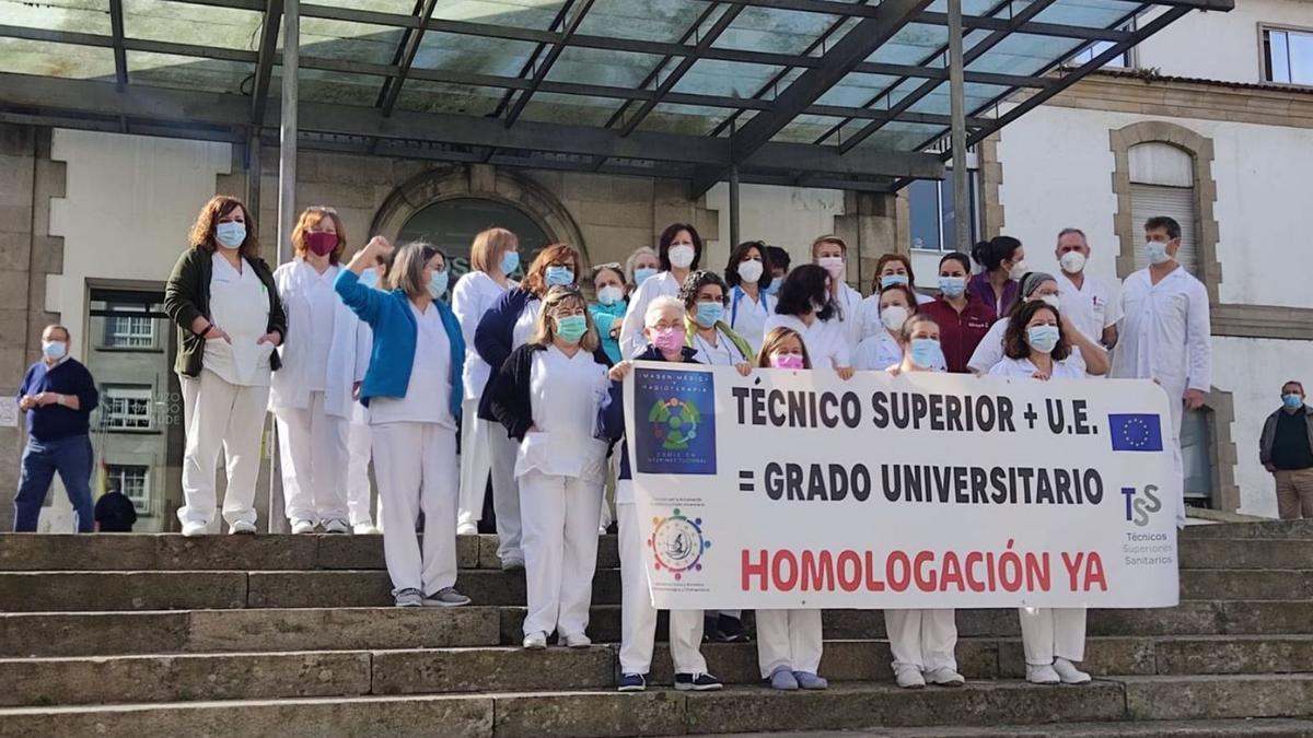 Nueva protesta de los técnicos superiores sanitarios | FDV