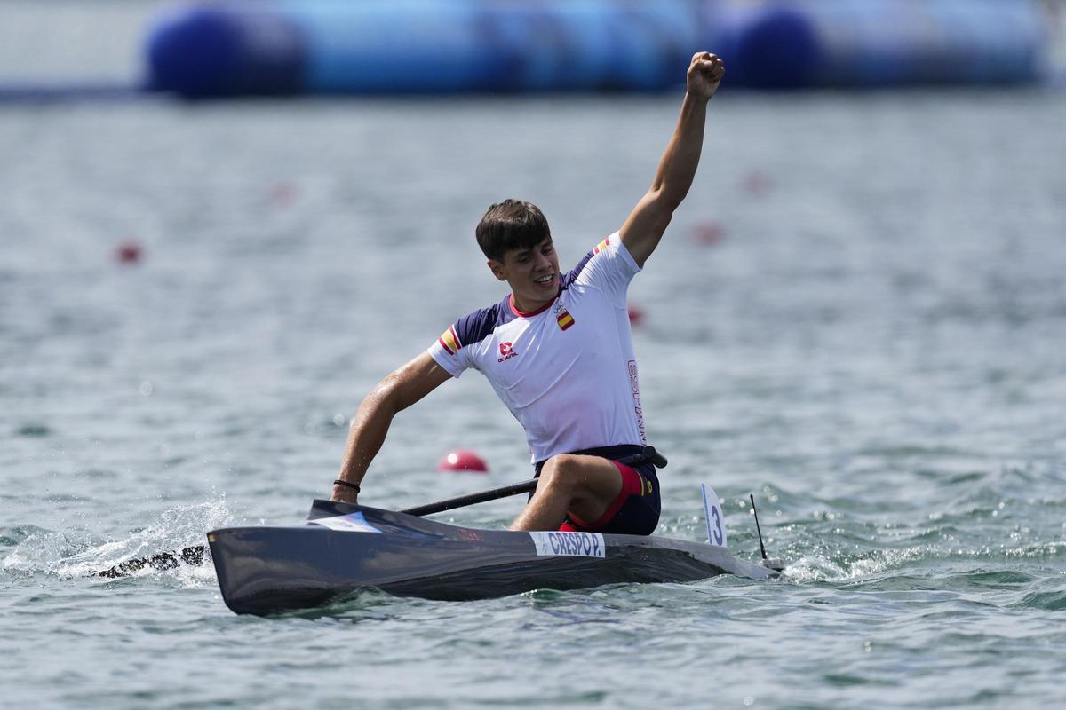 Pablo Crespo en piragüismo C1 1000m en los Juegos Olímpicos París 2024. Pablo Crespo en piragüismo C1 1000m en los Juegos Olímpicos París 2024.