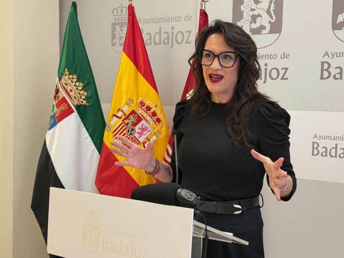 La concejala socialista de Badajoz, Concha Baños.