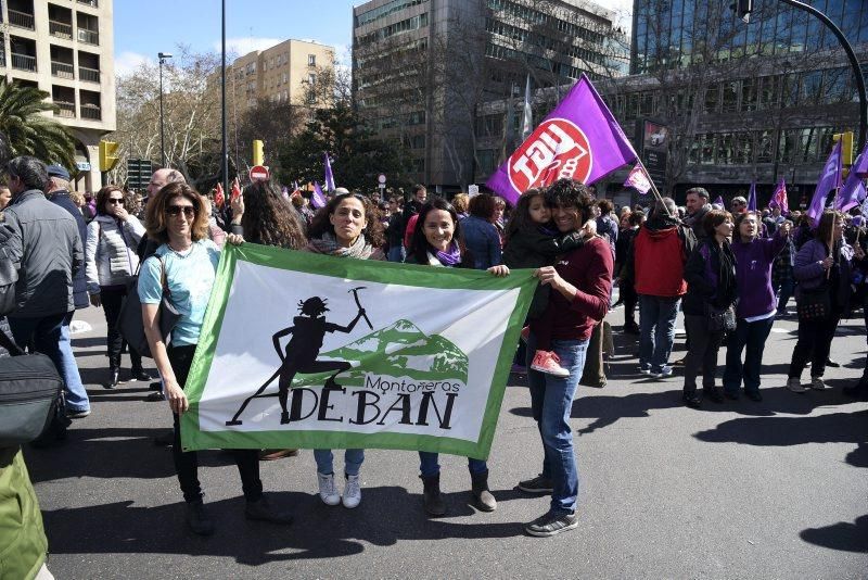 Concentraciones por el 8-M en Zaragoza