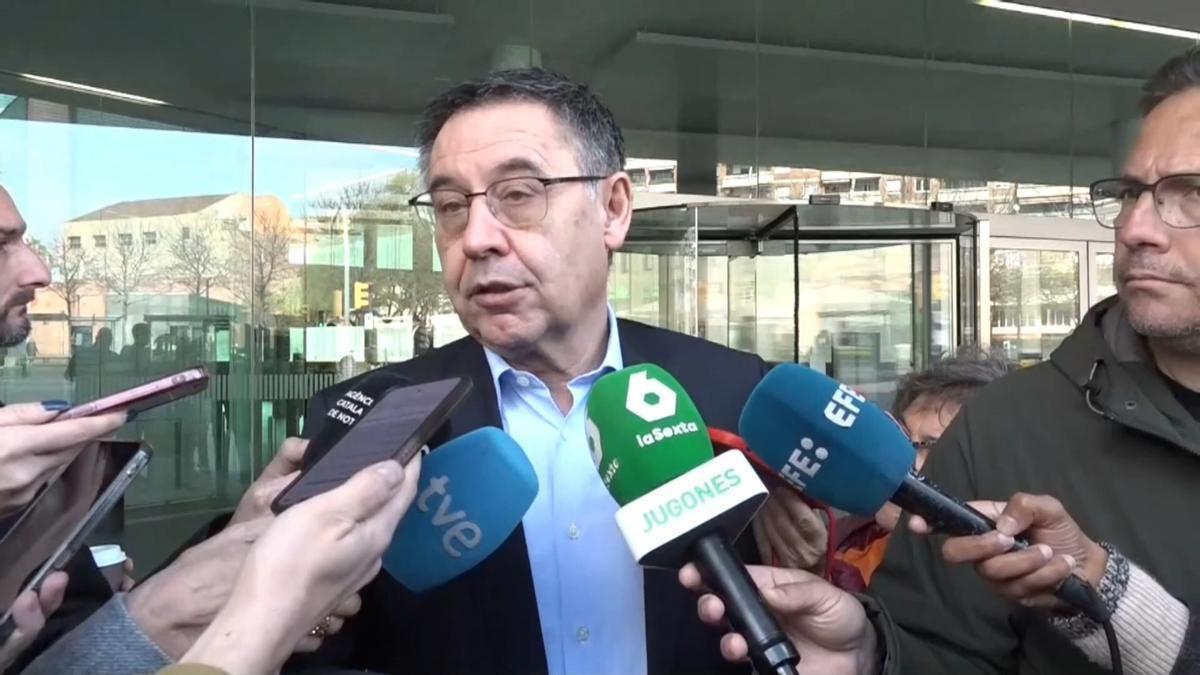 Bartomeu: "Tengo 100% de respeto por los Mossos, pero veo muy extraña su actuación"