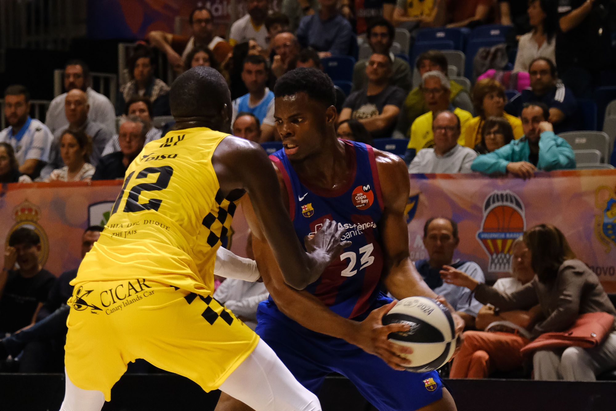 Barcelona - Lenovo Tenerife, semifinal de la Copa del Rey 2024.