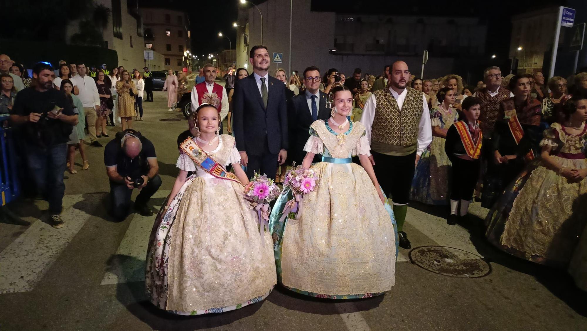 Presentación de la Fallera Mayor Infantil de Gandia, María de Sanfélix Colomina