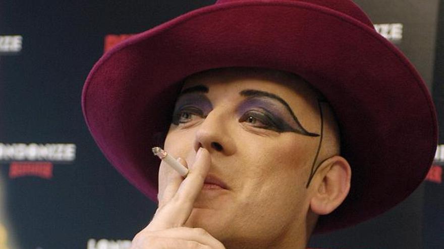 El cantante Boy George.