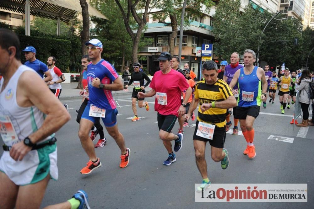 Murcia Maratón. Salida