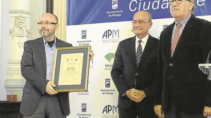 el Premio de Periodismo «Ciudad de Málaga» distingue a MANUEL BELLIDO MORA