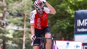 Jesús Herrada, en su victoria en la Vuelta.
